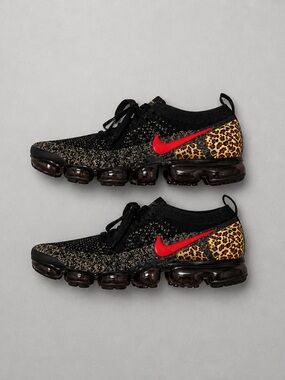 Nike COPY Leopard Accent VaporMax Sneakers size 8